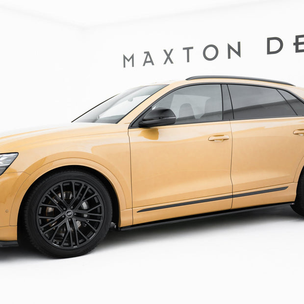 Sidokjolar Diffusers V.1 för Audi Q8 S-line / SQ8 Mk1 Facelift