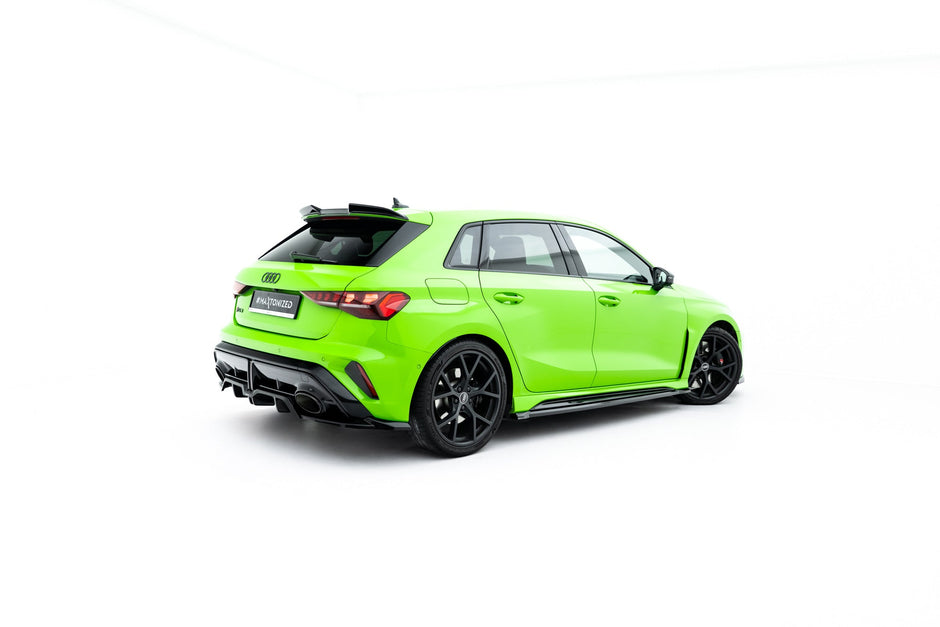 Sidokjolar Diffusers V.1 för Audi RS3 Sportback 8Y Facelift