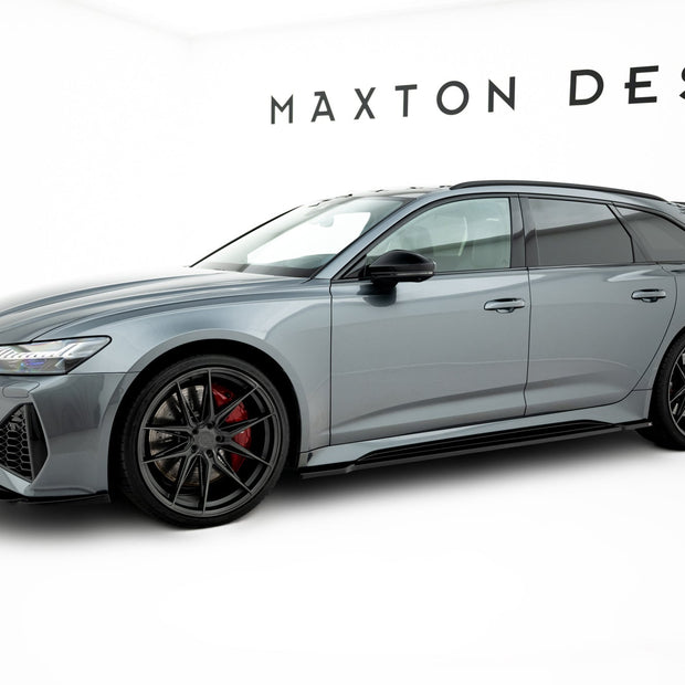 Sidokjolar Diffusers V.1 för Audi RS6 C8 / C8 Facelift