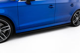 Sidokjolar Diffusers V.1 för Audi S3 / A3 S-Line 8V / 8V Facelift Sedan
