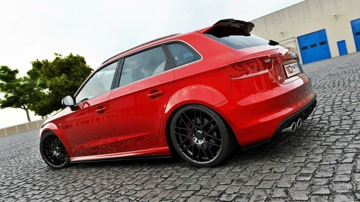 Sidokjolar Diffusers V.1 för Audi S3 / A3 S-Line Sportback 8V / 8V Facelift