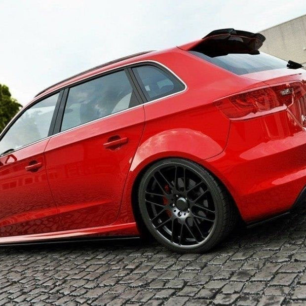 Sidokjolar Diffusers V.1 för Audi S3 / A3 S-Line Sportback 8V / 8V Facelift