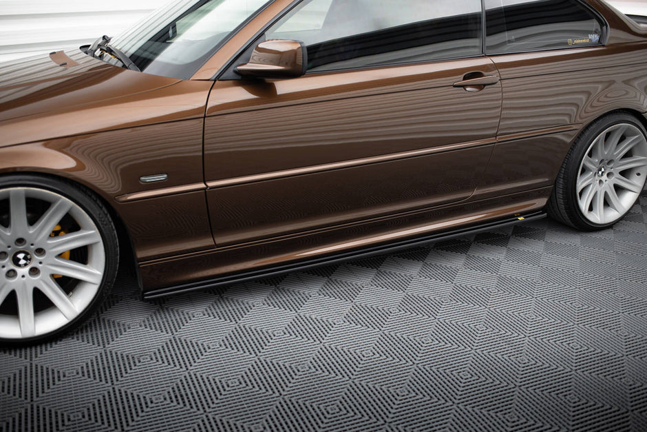Sidokjolar Diffusers V.1 för BMW 3 E46 MPACK Coupe