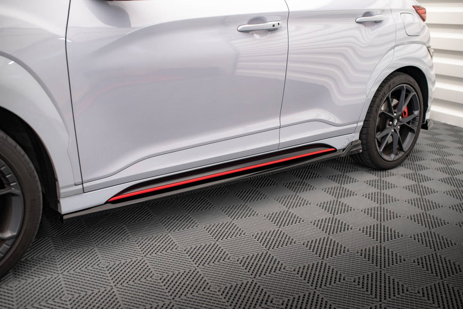 Sidokjolar Diffusers V.1 + Flaps för Hyundai Kona N Mk1