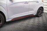Sidokjolar Diffusers V.1 + Flaps för Hyundai Kona N Mk1