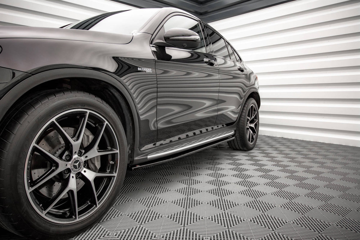 Sidokjolar Diffusers V.1 för Mercedes-Benz GLC Coupe AMG-Line C253 Facelift