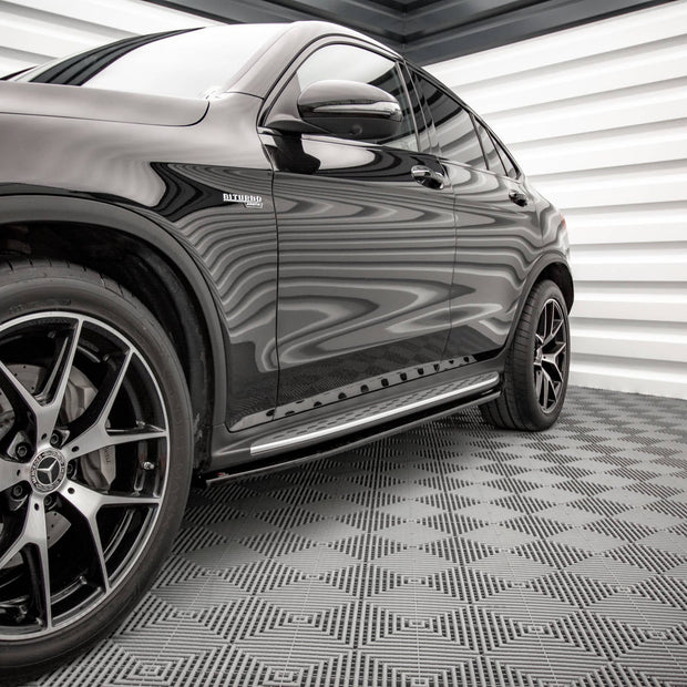Sidokjolar Diffusers V.1 för Mercedes-Benz GLC Coupe AMG-Line C253 Facelift