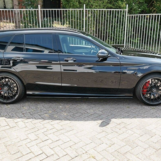 Sidokjolar Diffusers V.1 för Mercedes C-Class S205 63AMG