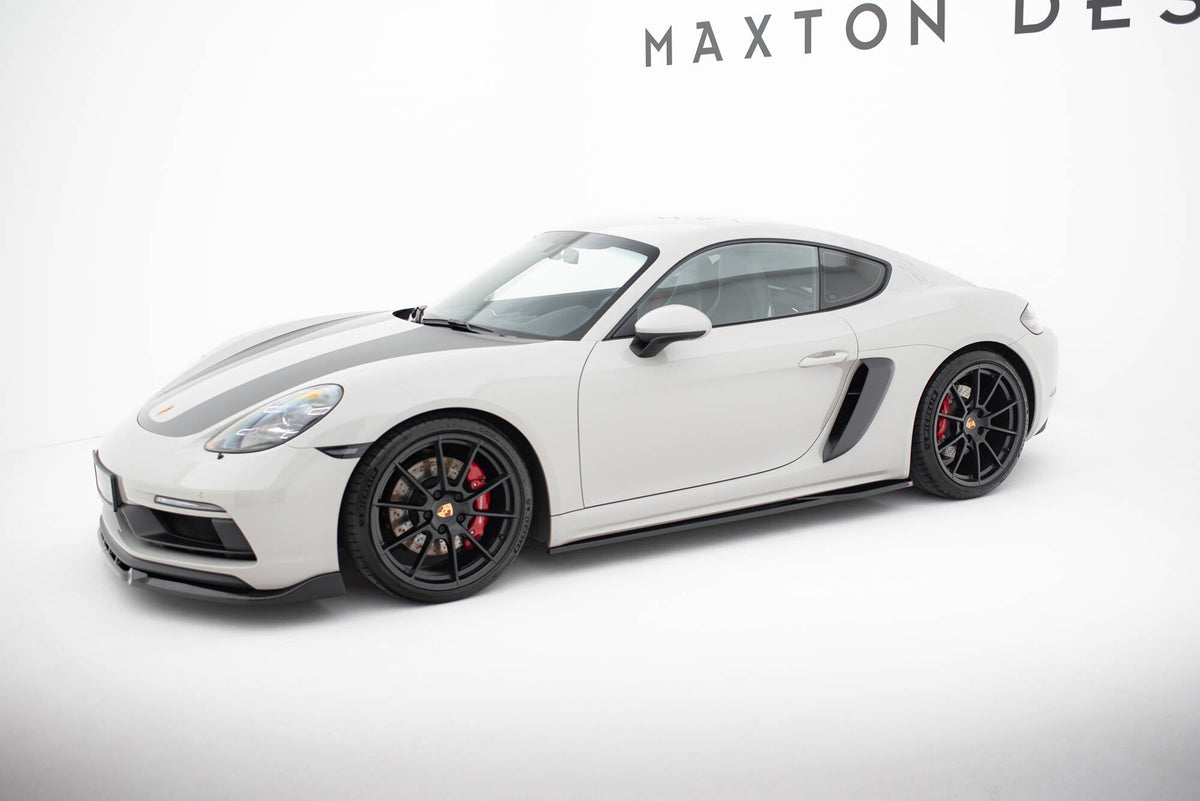 Sidokjolar Diffusers V.1 för Porsche 718 Cayman GTS 982c / 718 Boxster GTS 982