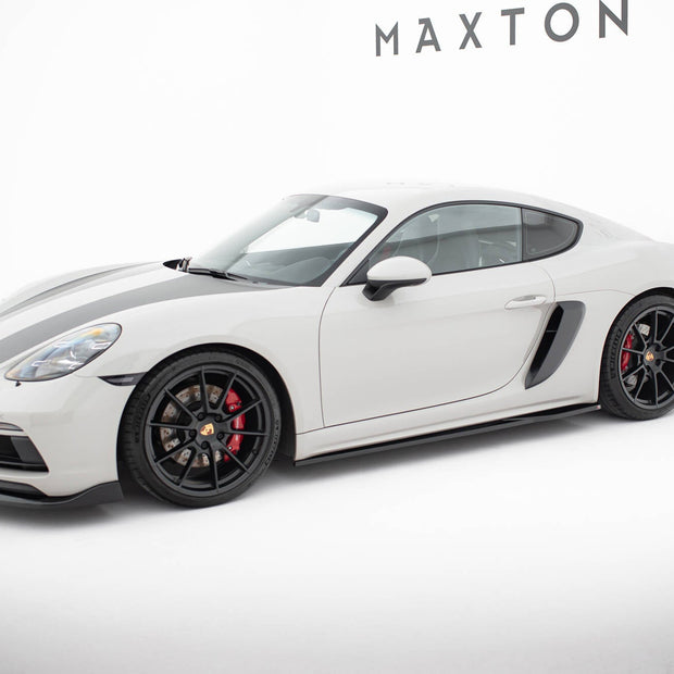 Sidokjolar Diffusers V.1 för Porsche 718 Cayman GTS 982c / 718 Boxster GTS 982