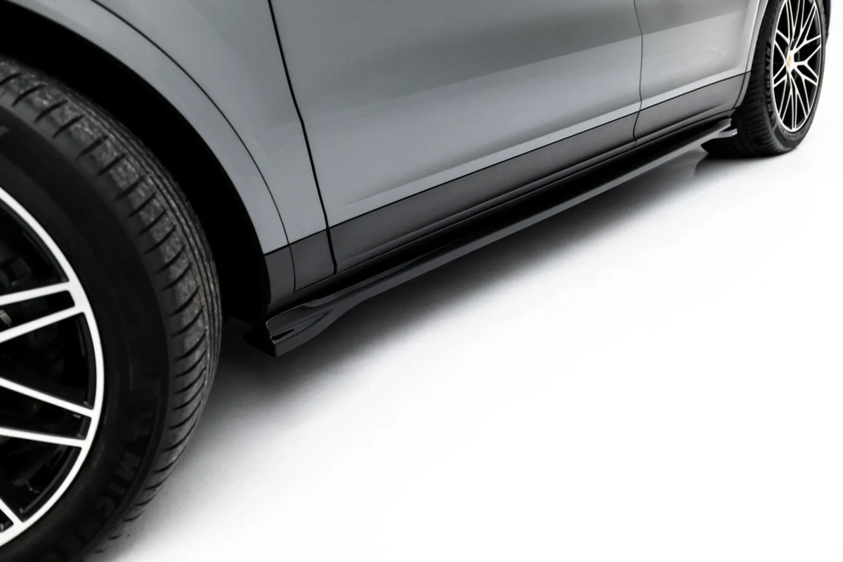 Sidokjolar Diffusers V.1 för Porsche Cayenne SUV / Coupe Mk3 Facelift