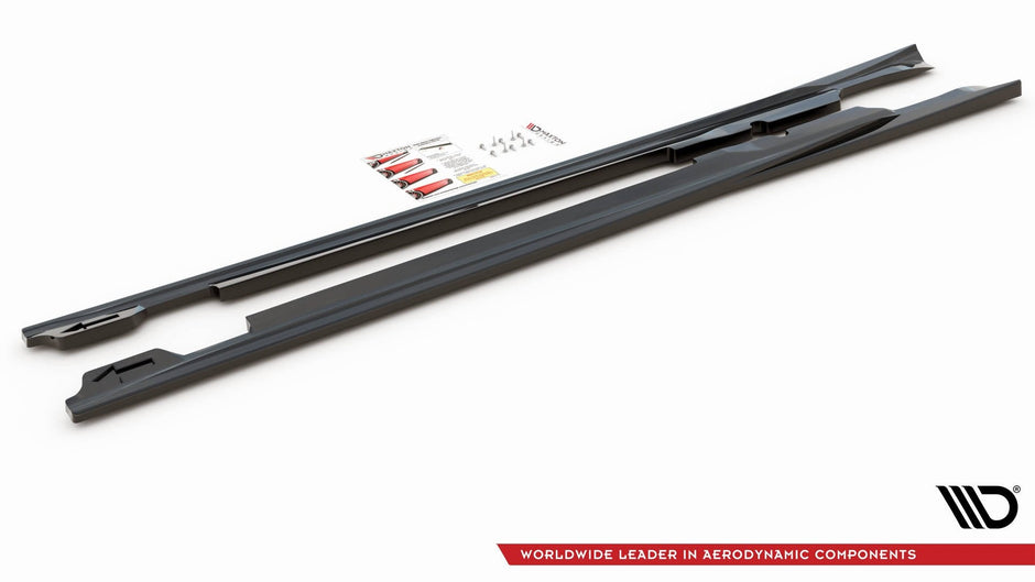 Sidokjolar Diffusers V.1 för Porsche Panamera Turbo 970 Facelift