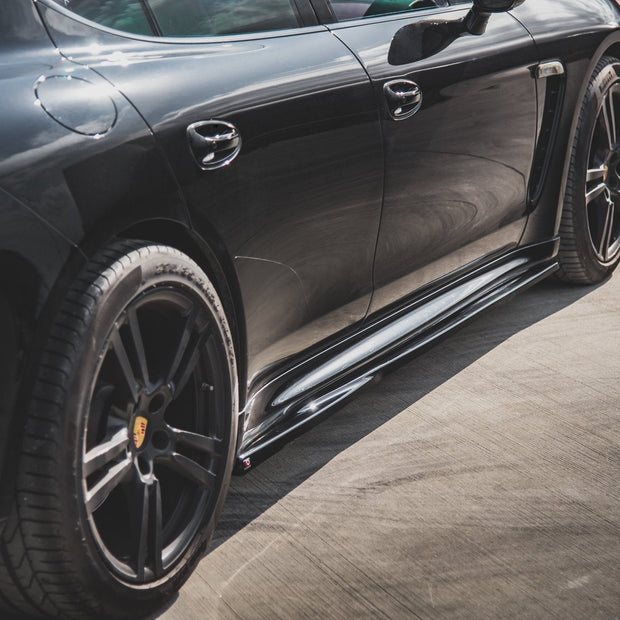 Sidokjolar Diffusers V.1 för Porsche Panamera Turbo 970 Facelift