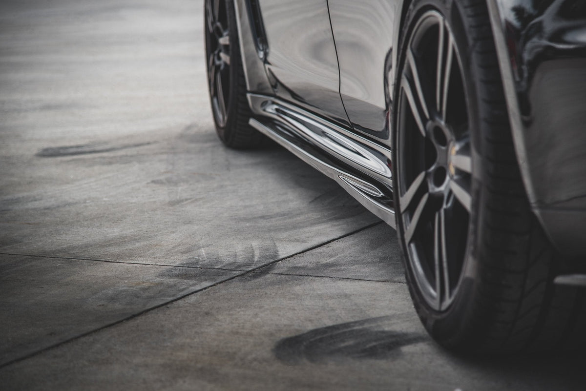 Sidokjolar Diffusers V.1 för Porsche Panamera Turbo 970 Facelift