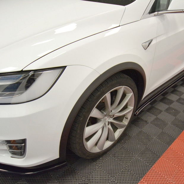 Sidokjolar Diffusers V.1 för Tesla Model X Mk1