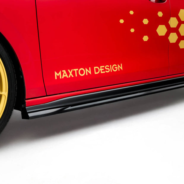 Sidokjolar Diffusers V.1 för Volkswagen Golf GTI Clubsport Mk8 Facelift