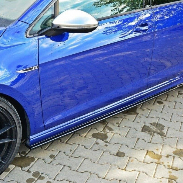 Sidokjolar Diffusers V.1 för Volkswagen Golf R / R-Line Mk7