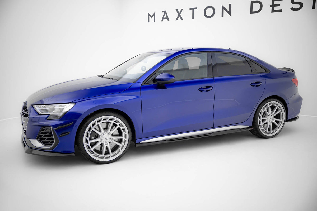 Sidokjolar Diffusers V.2 för Audi A3 S-Line Sedan / S3 Sedan 8Y / 8Y Facelift