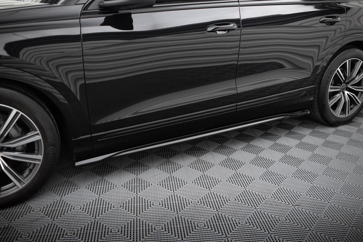 Sidokjolar Diffusers V.2 för Audi Q8 / Q8 S-line / SQ8 Mk1 / Mk1 Facelift