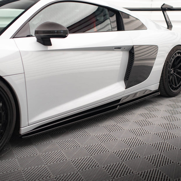Sidokjolar Diffusers V.2 för Audi R8 Mk2 Facelift