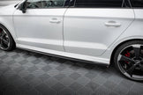 Sidokjolar Diffusers V.2 för Audi RS3 Sedan 8V Facelift