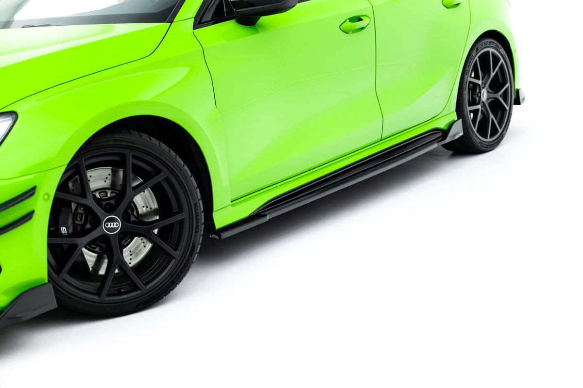 Sidokjolar Diffusers V.2 för Audi RS3 Sportback 8Y Facelift