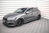 Sidokjolar Diffusers V.2 för Audi S3 / A3 S-Line Sportback 8V / 8V Facelift