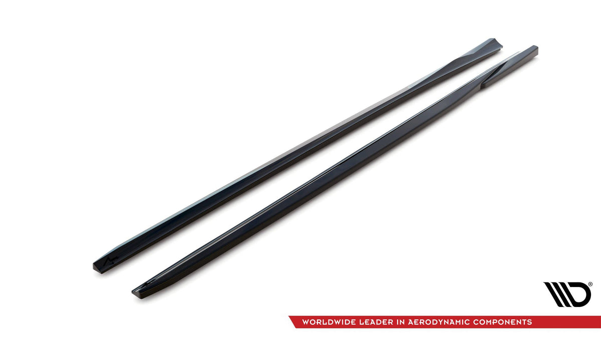 Sidokjolar Diffusers V.2 för Audi S3 / A3 S-Line Sportback 8V / 8V Facelift
