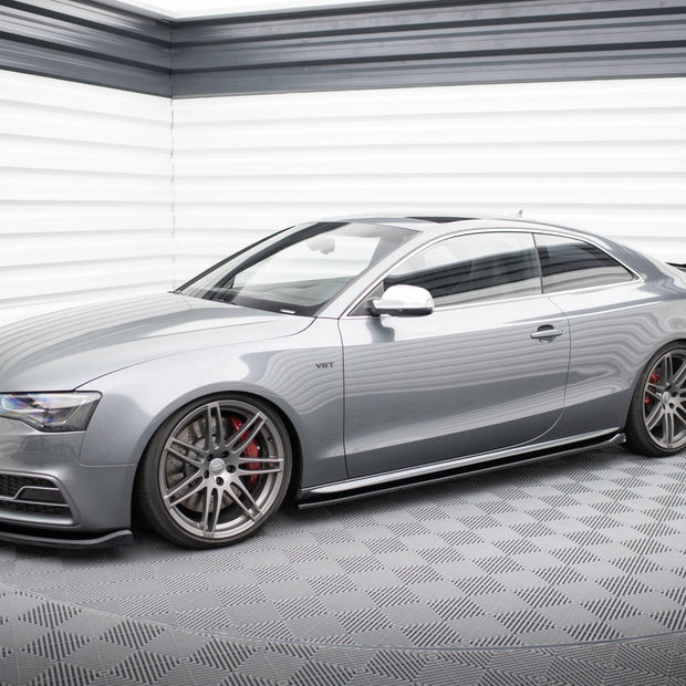 Sidokjolar Diffusers V.2 för Audi S5 / A5 S-Line Coupe 8T / 8T Facelift