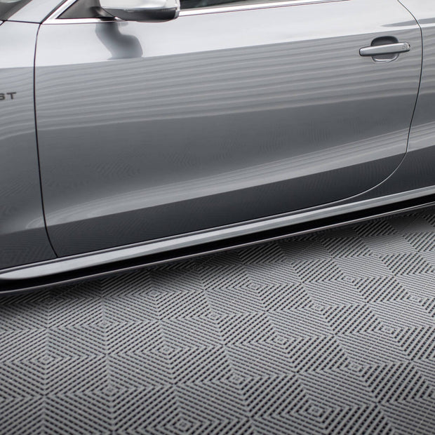 Sidokjolar Diffusers V.2 för Audi S5 / A5 S-Line Coupe 8T / 8T Facelift