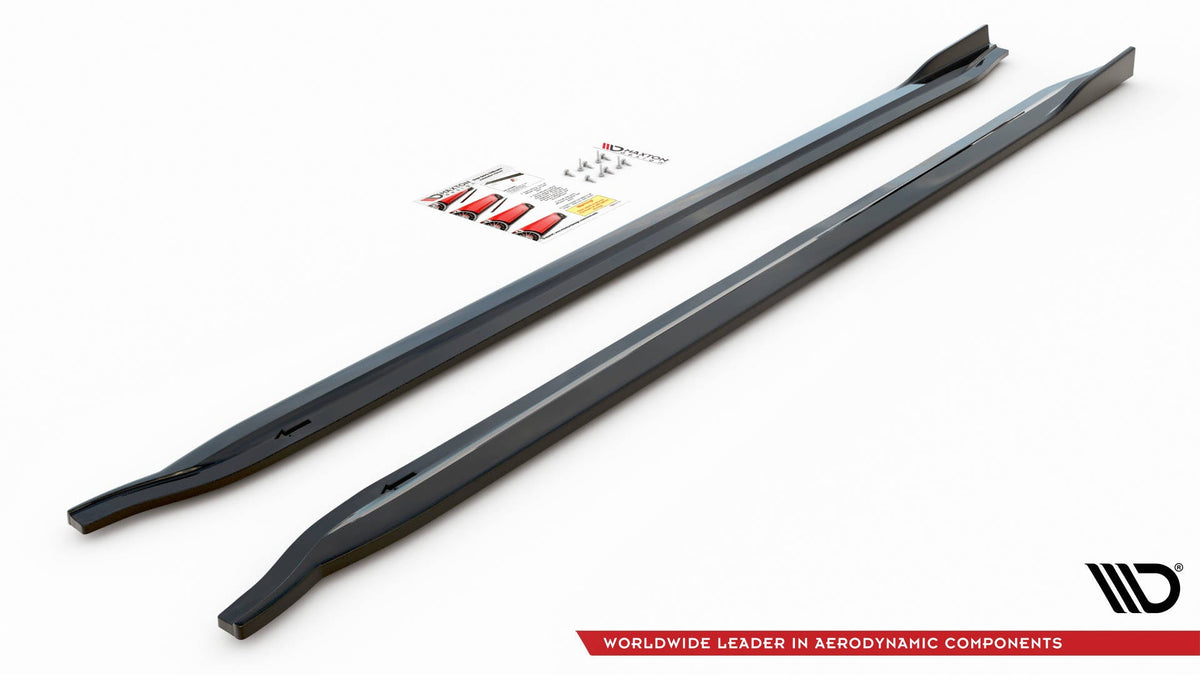 Sidokjolar Diffusers V.2 för BMW M3 Sedan / Touring G80 / G81