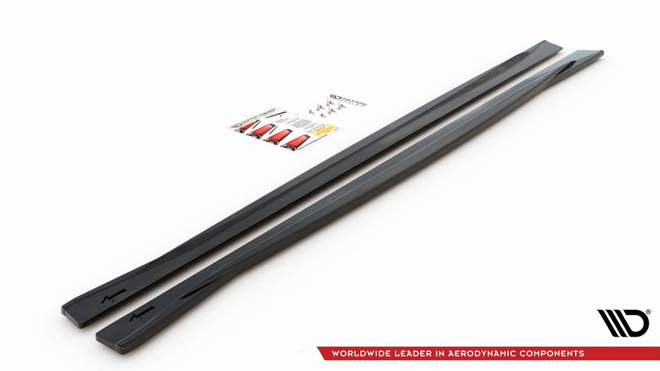 Maxton Design Sidokjolar V.2 BMW M4 F82 – bild 4