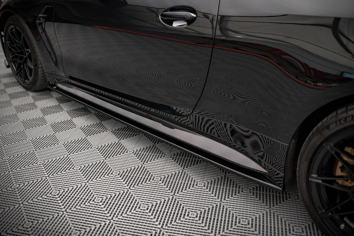 Sidokjolar Diffusers V.2 för BMW M4 G82 / G82 Facelift
