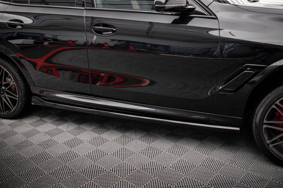 Sidokjolar Diffusers för BMW X6 M F96 Facelift