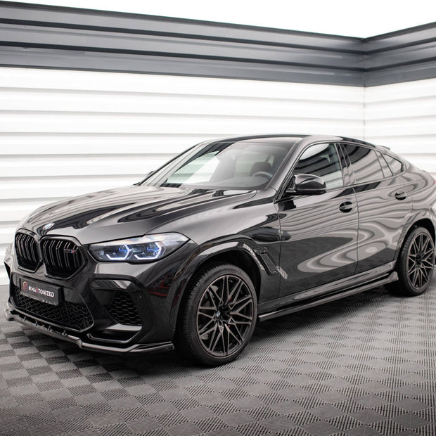 Sidokjolar Diffusers för BMW X6 M F96 Facelift
