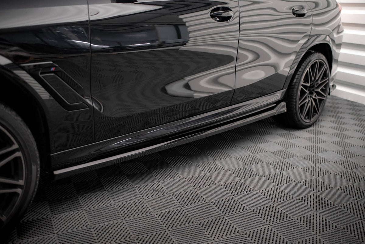 Sidokjolar Diffusers för BMW X6 M F96 Facelift