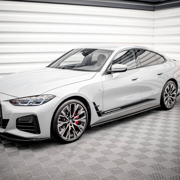 Sidokjolar Diffusers V.2 för BMW i4 M-Pack G26