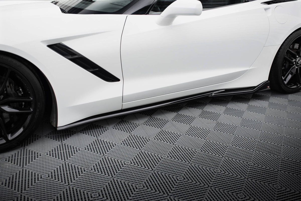 Sidokjolar Diffusers V.2 för Chevrolet Corvette Stingray C7
