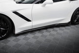 Sidokjolar Diffusers V.2 för Chevrolet Corvette Stingray C7