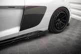 Sidokjolar Diffusers V.2+ Flaps för Audi R8 Mk2 Facelift