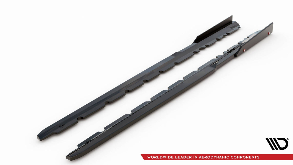 Sidokjolar Diffusers V.2+ Flaps för Audi R8 Mk2 Facelift