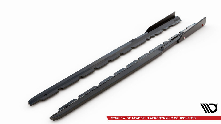 Sidokjolar Diffusers V.2+ Flaps för Audi R8 Mk2 Facelift