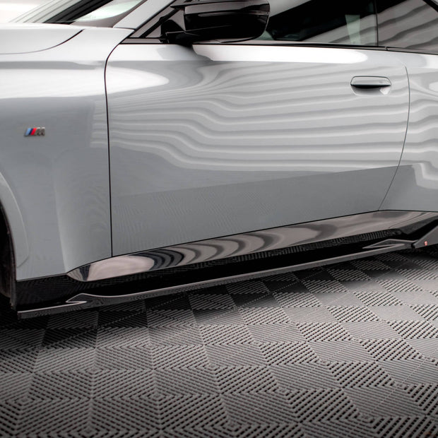 Sidokjolar Diffusers V.2 + Flaps för BMW 2 Coupe M-Pack / M240i G42