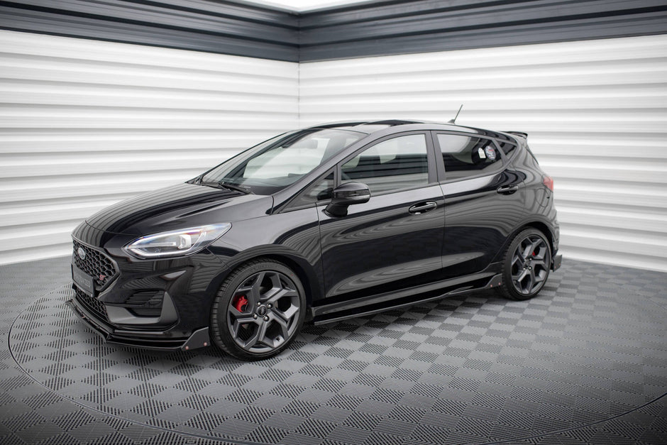 Sidokjolar Diffusers V.2 + Flaps för Ford Fiesta ST / ST-Line