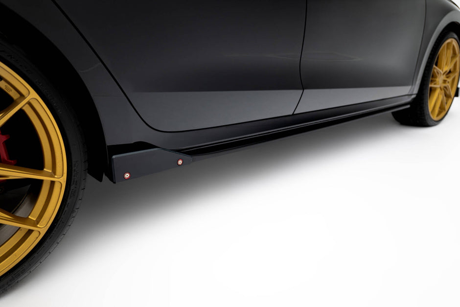 Sidokjolar Diffusers V.2 + Flaps för Skoda Octavia RS Liftback / Combi Mk4 Facelift