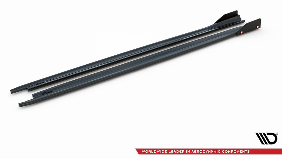 Sidokjolar Diffusers V.2 + Flaps för Skoda Octavia RS Liftback / Combi Mk4 Facelift