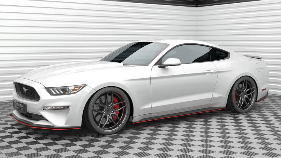Maxton Design Sidokjolar V.2 Ford Mustang Mk6 Facelift – bild 2