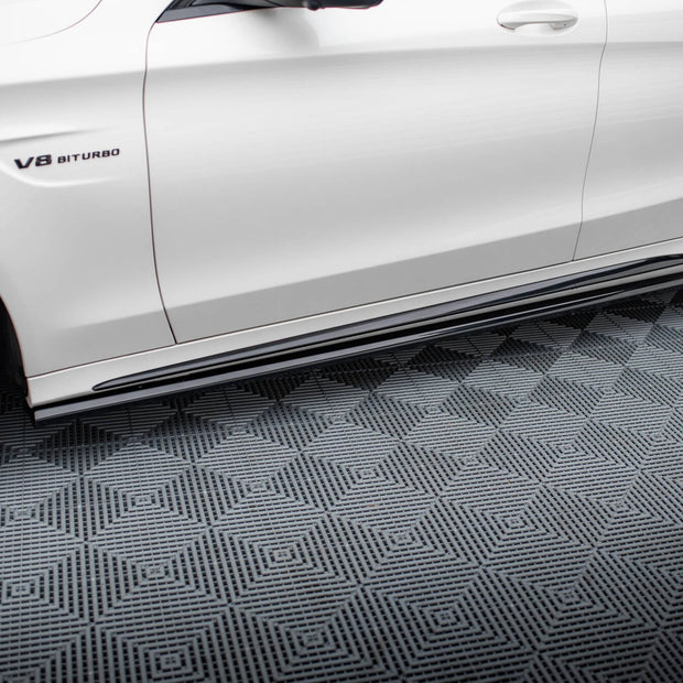 Sidokjolar Diffusers V.2 för Mercedes-AMG C63 Sedan / Estate W205 / S205