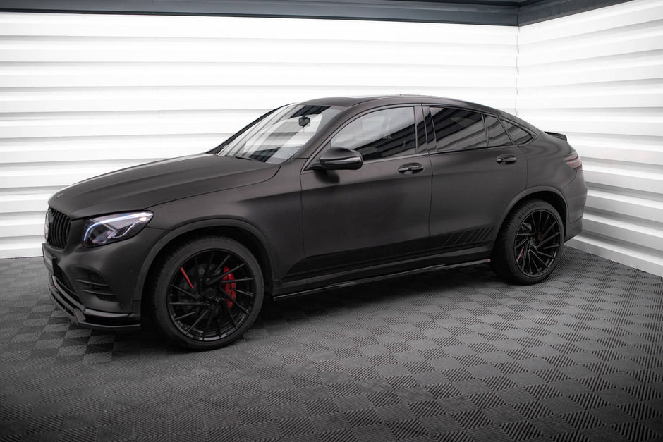 Sidokjolar Diffusers V.2 för Mercedes-Benz GLC Coupe AMG-Line C253