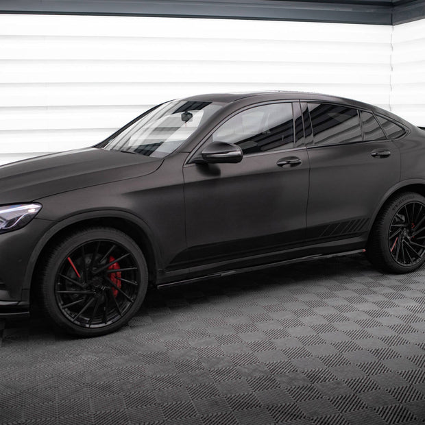 Sidokjolar Diffusers V.2 för Mercedes-Benz GLC Coupe AMG-Line C253